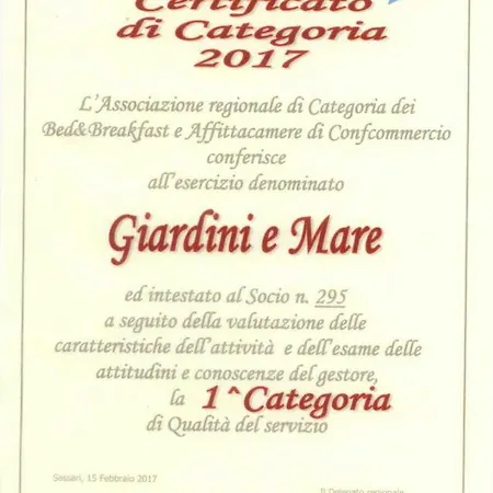 Giardini E Mare 3*